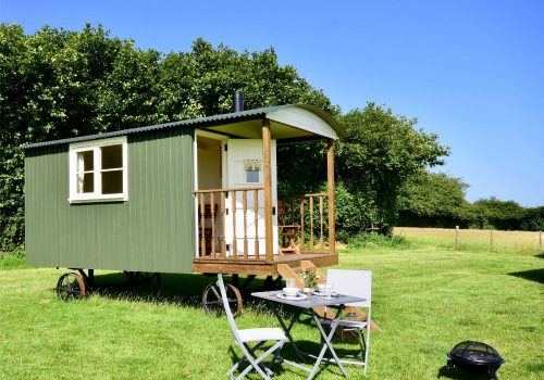 Moss Glamping Shepherd's Hut