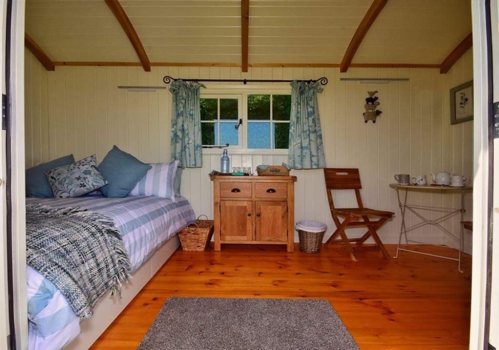 Inside view of Shepherd's Hut